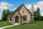 Cabin & Cottage House Plan Front Photo 05 - Boyle European Cottage Home 011D-0591 - Search House Plans and More