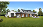 Florida House Plan Rear Photo 01 - Allison Park Modern Farmhouse 011D-0630 - Search House Plans and More