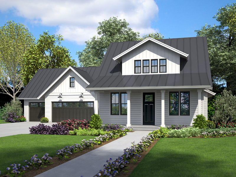 Country House Plan Front of Home -  011D-0646 | House Plans and More