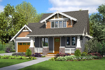 Bungalow House Plan Front of House 011D-0647