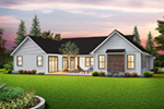 Farmhouse Plan Rear Photo 01 - 011D-0682 | House Plans and More