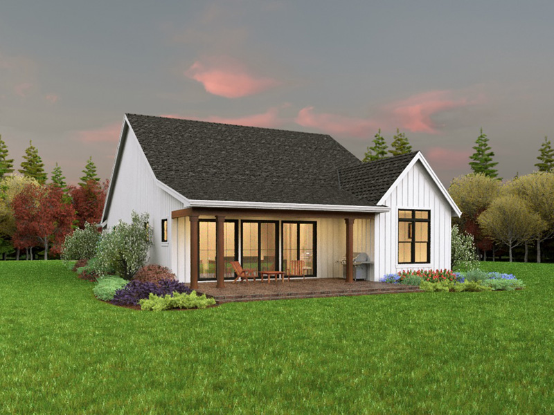 Willows Modern Farmhouse 011D-0686 - Shop House Plans And More