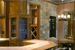 Mountain House Plan Bar Photo 01 - Cliffwood Trail Lodge Home 011S-0001 - Search House Plans and More