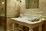 Lake House Plan Bathroom Photo 02 - Cliffwood Trail Lodge Home 011S-0001 | House Plans and More