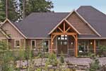 Lake House Plan Front Photo 05 - Cliffwood Trail Lodge Home 011S-0001 | House Plans and More