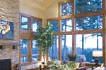 Mountain House Plan Great Room Photo 06 - Cliffwood Trail Lodge Home 011S-0001 - Search House Plans and More