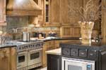 Mountain House Plan Kitchen Photo 05 - Cliffwood Trail Lodge Home 011S-0001 - Search House Plans and More