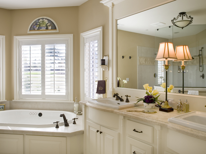 Country French House Plan Bathroom Photo 01 - Castlton European Grandeur Home 011S-0002 - Search House Plans and More
