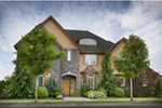 Country French House Plan Front Photo 02 - Castlton European Grandeur Home 011S-0002 - Search House Plans and More