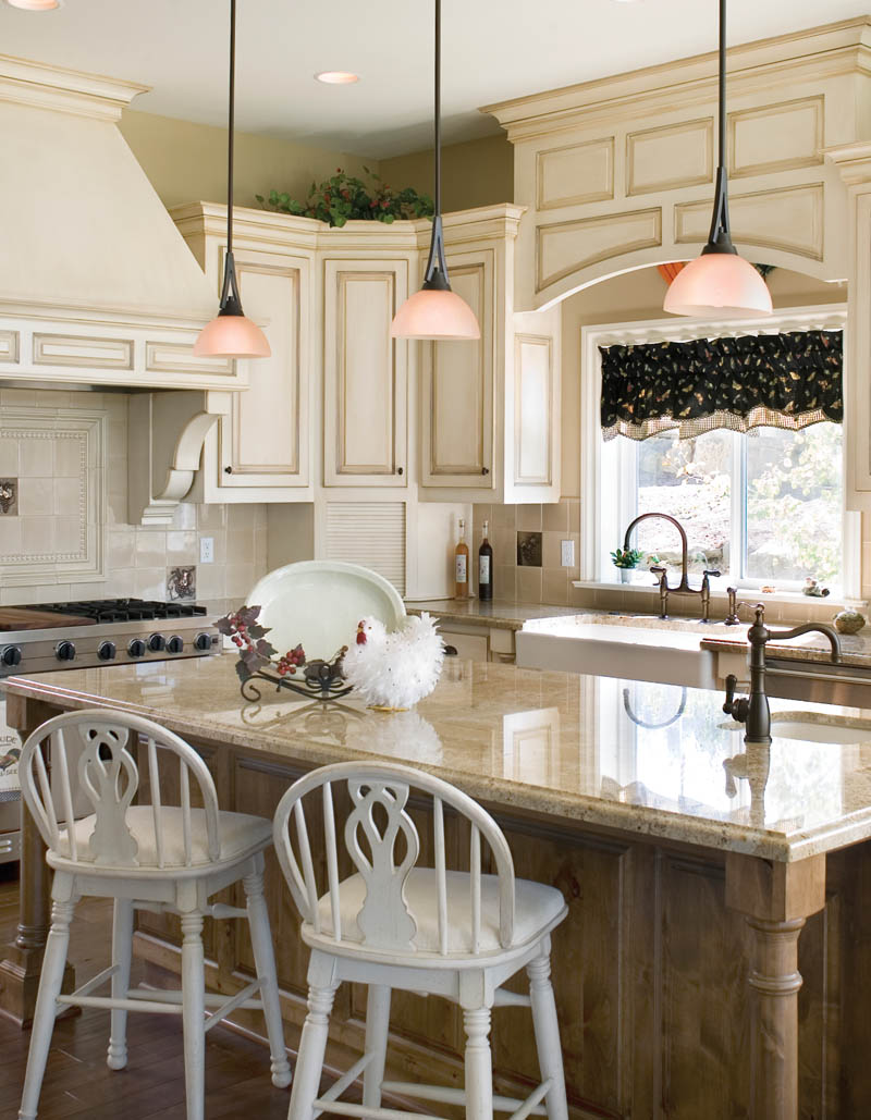 Country French House Plan Kitchen Photo 04 - Castlton European Grandeur Home 011S-0002 - Search House Plans and More