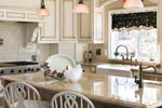 Country French House Plan Kitchen Photo 04 - Castlton European Grandeur Home 011S-0002 - Search House Plans and More