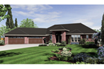 Modern House Plan Front of House 011S-0007