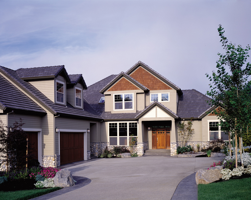 Shingle House Plan Front of Home - Stewart Point Luxury Home 011S-0032 - Shop House Plans and More