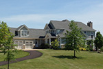 Shingle House Plan Front Photo 03 - Stewart Point Luxury Home 011S-0032 - Shop House Plans and More