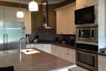 Shingle House Plan Kitchen Photo 01 - Stewart Point Luxury Home 011S-0032 - Shop House Plans and More