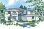 Florida House Plan Front Image -  011S-0035 | House Plans and More