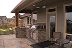 Ranch House Plan Patio Photo - 011S-0069 - Shop House Plans and More