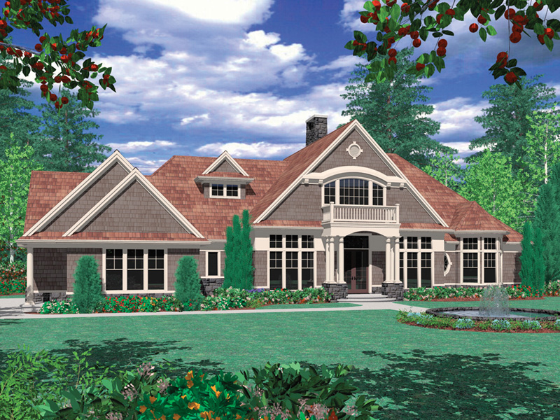 European House Plan Front Image - 011S-0073 - Shop House Plans and More