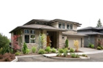 Prairie House Plan Front Photo 03 - 011S-0075 - Shop House Plans and More