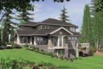 Arts & Crafts House Plan Front Image - 011S-0077 - Shop House Plans and More