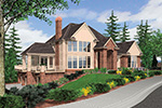 Luxury House Plan Front Image -  011S-0078 | House Plans and More