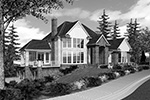 Traditional House Plan Front Image of House - 011S-0078 - Shop House Plans and More