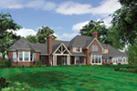 European House Plan Color Image of House - 011S-0086 | House Plans and More
