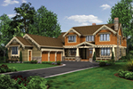 Arts & Crafts House Plan Front of House 011S-0087