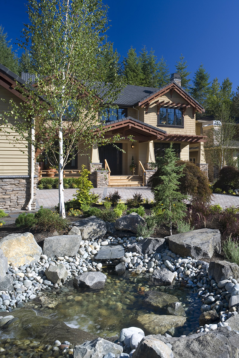 Luxury House Plan Front Photo 08 - Patterson Pier Luxury Craftsman Home 011S-0087 - Shop House Plans and More
