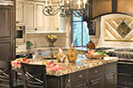Luxury House Plan Kitchen Photo 01 - Patterson Pier Luxury Craftsman Home 011S-0087 - Shop House Plans and More