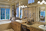 Luxury House Plan Master Bathroom Photo 04 - Patterson Pier Luxury Craftsman Home 011S-0087 - Shop House Plans and More