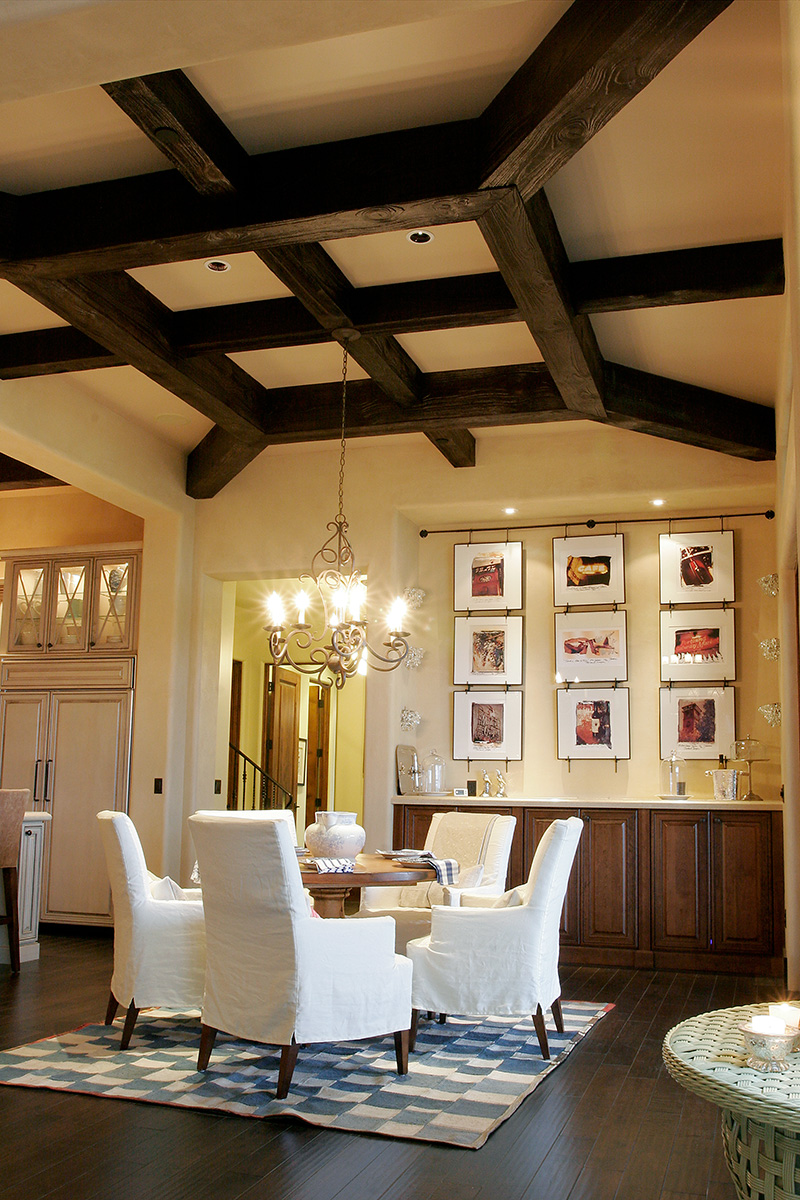 Sunbelt House Plan Dining Room Photo 01 - DeMere European Home Home 011S-0088 - Search House Plans and More