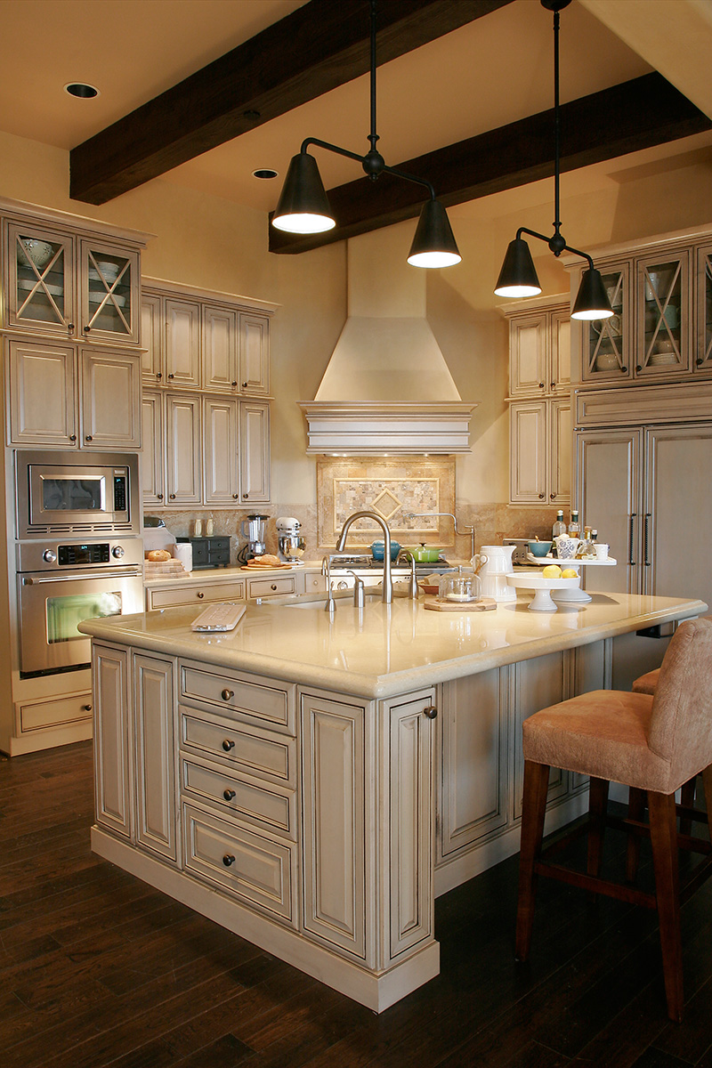 Country French House Plan Kitchen Photo 10 - DeMere Luxury European Home 011S-0088 | House Plans and More