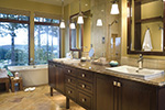 Sunbelt House Plan Master Bathroom Photo 03 - DeMere European Home Home 011S-0088 - Search House Plans and More