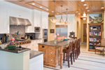 Rustic House Plan Kitchen Photo 05 - Timber Creek Luxury Home 011S-0089 - Shop House Plans and More