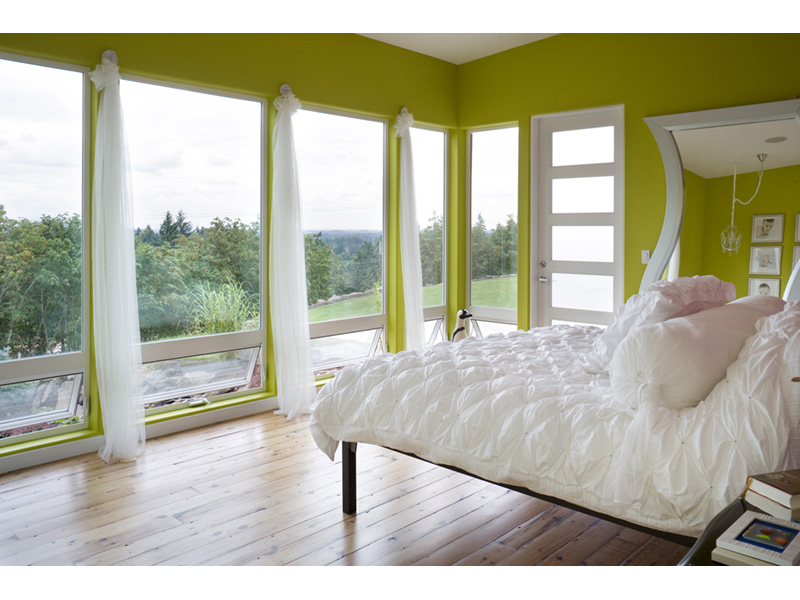 Sunbelt House Plan Bedroom Photo 02 - Perdana Luxury Modern Home 011S-0090 | House Plans and More
