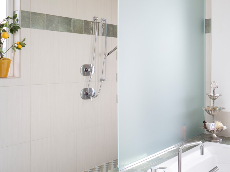 Southwestern House Plan Master Bathroom Photo 01 - Perdana Luxury Modern Home 011S-0090 | House Plans and More