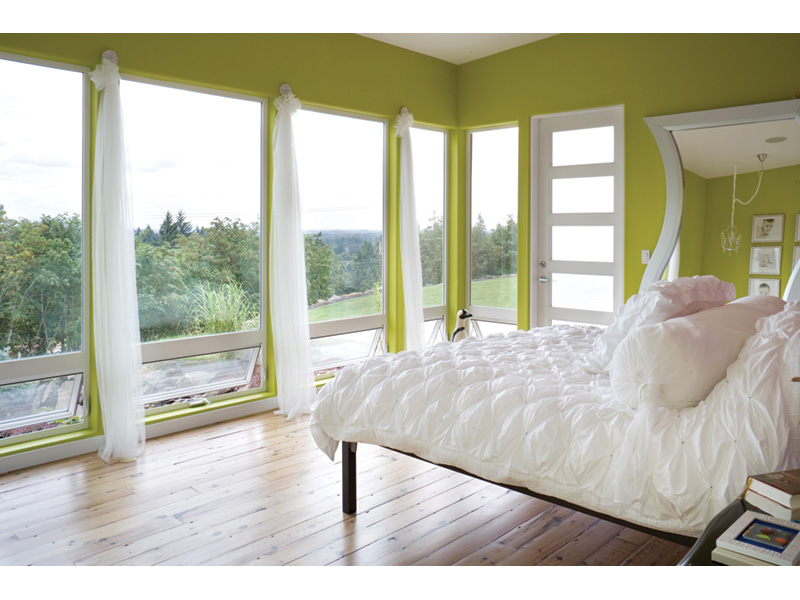 Sunbelt House Plan Master Bedroom Photo 01 - Perdana Luxury Modern Home 011S-0090 | House Plans and More
