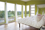 Sunbelt House Plan Master Bedroom Photo 01 - Perdana Luxury Modern Home 011S-0090 | House Plans and More