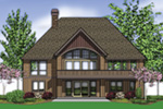 Arts & Crafts House Plan Color Image of House - 011S-0102 - Shop House Plans and More