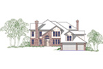 Traditional House Plan Front Image - 011S-0116 - Shop House Plans and More