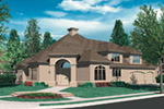 Southwestern House Plan Front Image - 011S-0128 - Shop House Plans and More