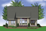 Rustic House Plan Color Image of House - 011S-0140 - Shop House Plans and More