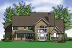 Traditional House Plan Color Image of House - Flanagan Place Luxury Home 011S-0158 - Search House Plans and More