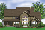 Traditional House Plan Color Image of House - 011S-0159 - Shop House Plans and More