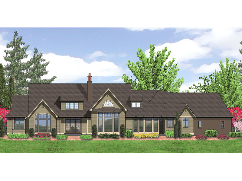 Country House Plan Color Image of House - 011S-0171 - Shop House Plans and More