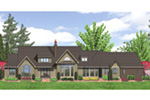 Country House Plan Color Image of House - 011S-0171 - Shop House Plans and More