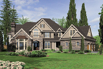 European House Plan Front of House 011S-0172