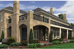 European House Plan Rear Photo 03 - 011S-0182 - Shop House Plans and More