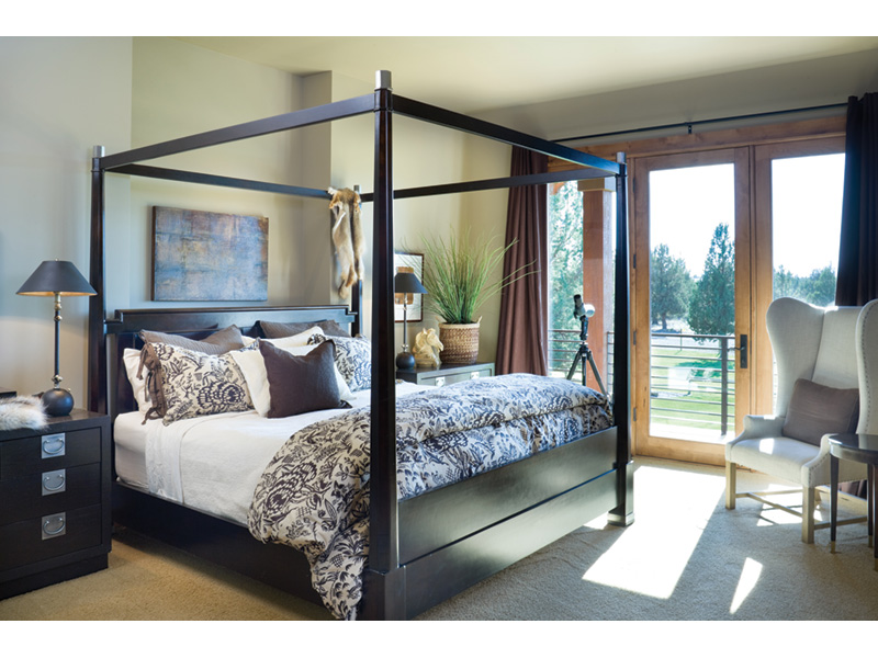Southern House Plan Master Bedroom Photo 01 - Montelle Hill Luxury Home Plans with Two Master Suites